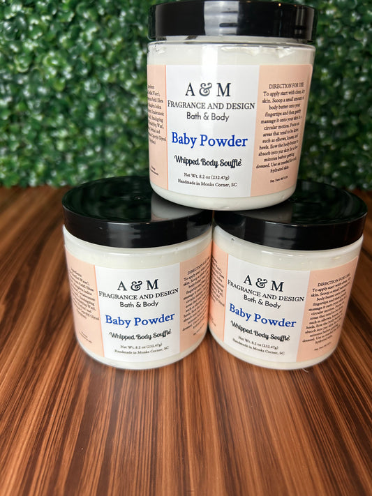 Baby Powder Body Butter 8 oz